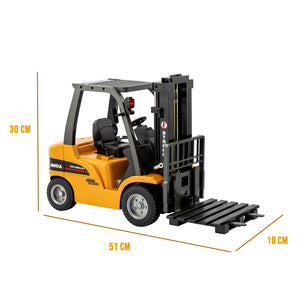 1:10 Remote Controlled 2.4G 8-Channel Durable Alloy RC Forklift