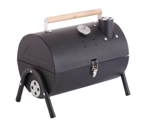 Charcoal Grill with Chimney and Temperature Gauge