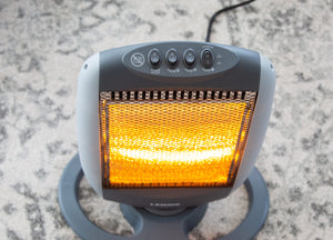 1200W Halogen Heater with Wide Angle Oscillation