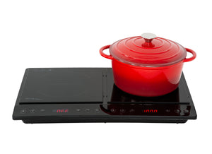 Double Induction Cooker w/ 2 Plates, 240°C, 1000- 1400W
