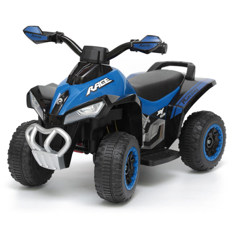 Quad Ride-on Electronic 4 Wheel ATV (Blue) for Children - Up To 3km/h