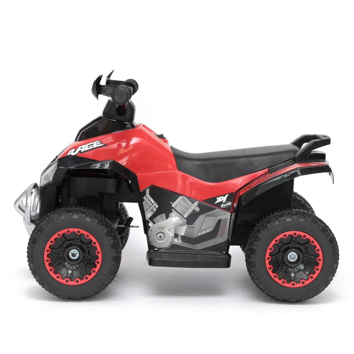 Quad Ride-on Electronic 4 Wheel ATV (Black) for Children - Up To 3km/h