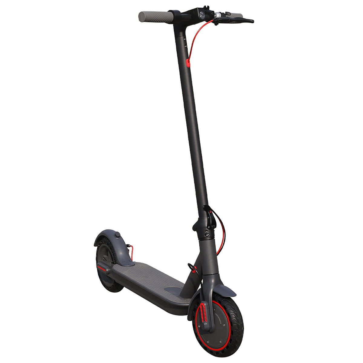 Front view of the ES60 Electric Scooter with a 36V 10.5Ah Battery.
