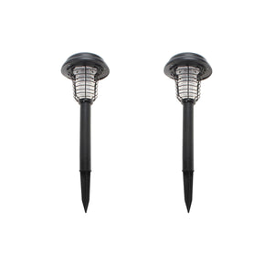 Wireless Solar-Powered Mosquito Killer Lamp (Black)