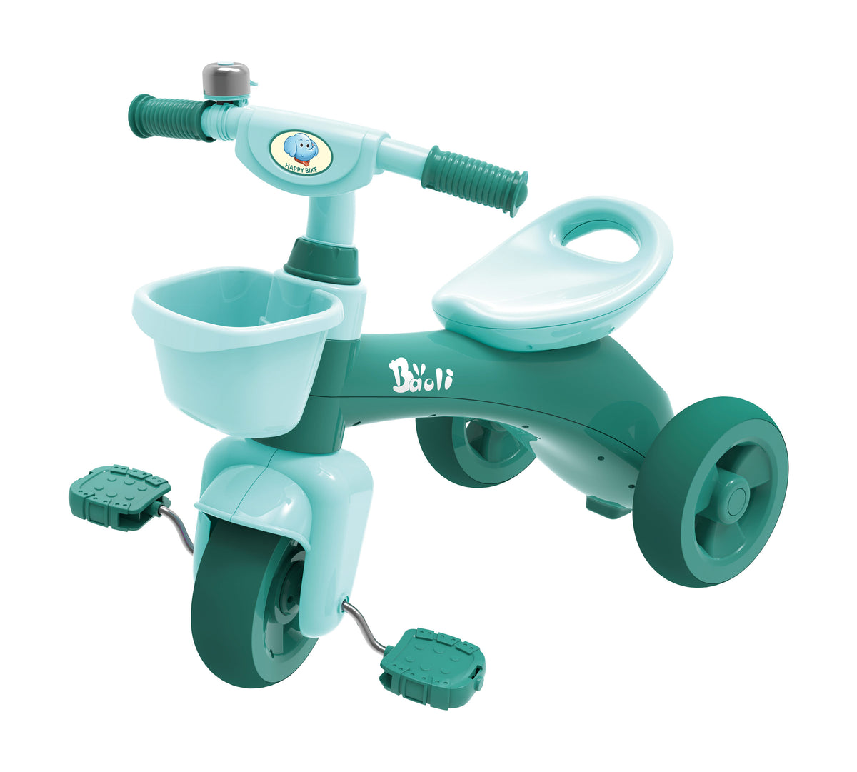 Tricycle Kids Ride On Green Lenoxx Electronics