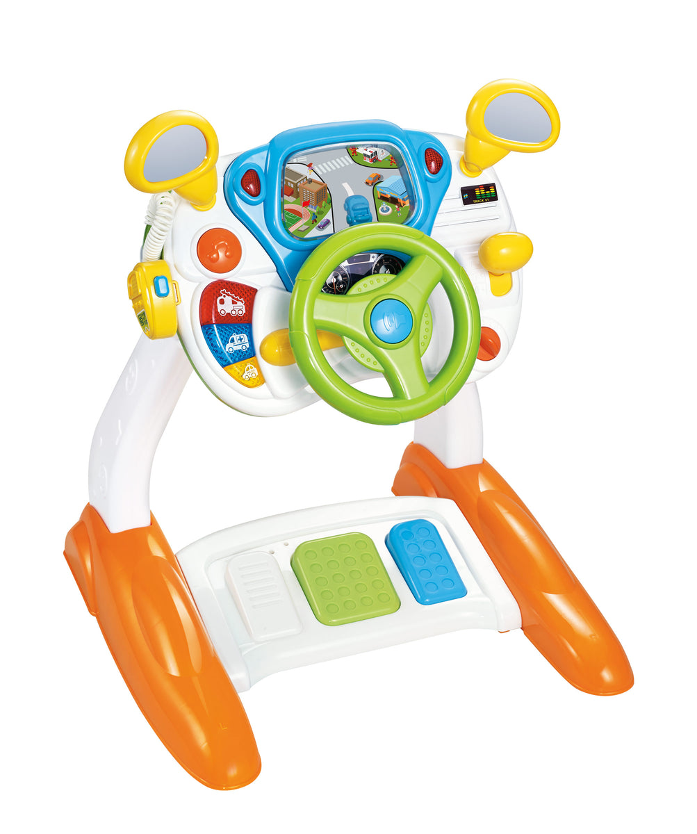 Baby Sensory Play Interactive Driving Simulation with Music and Light