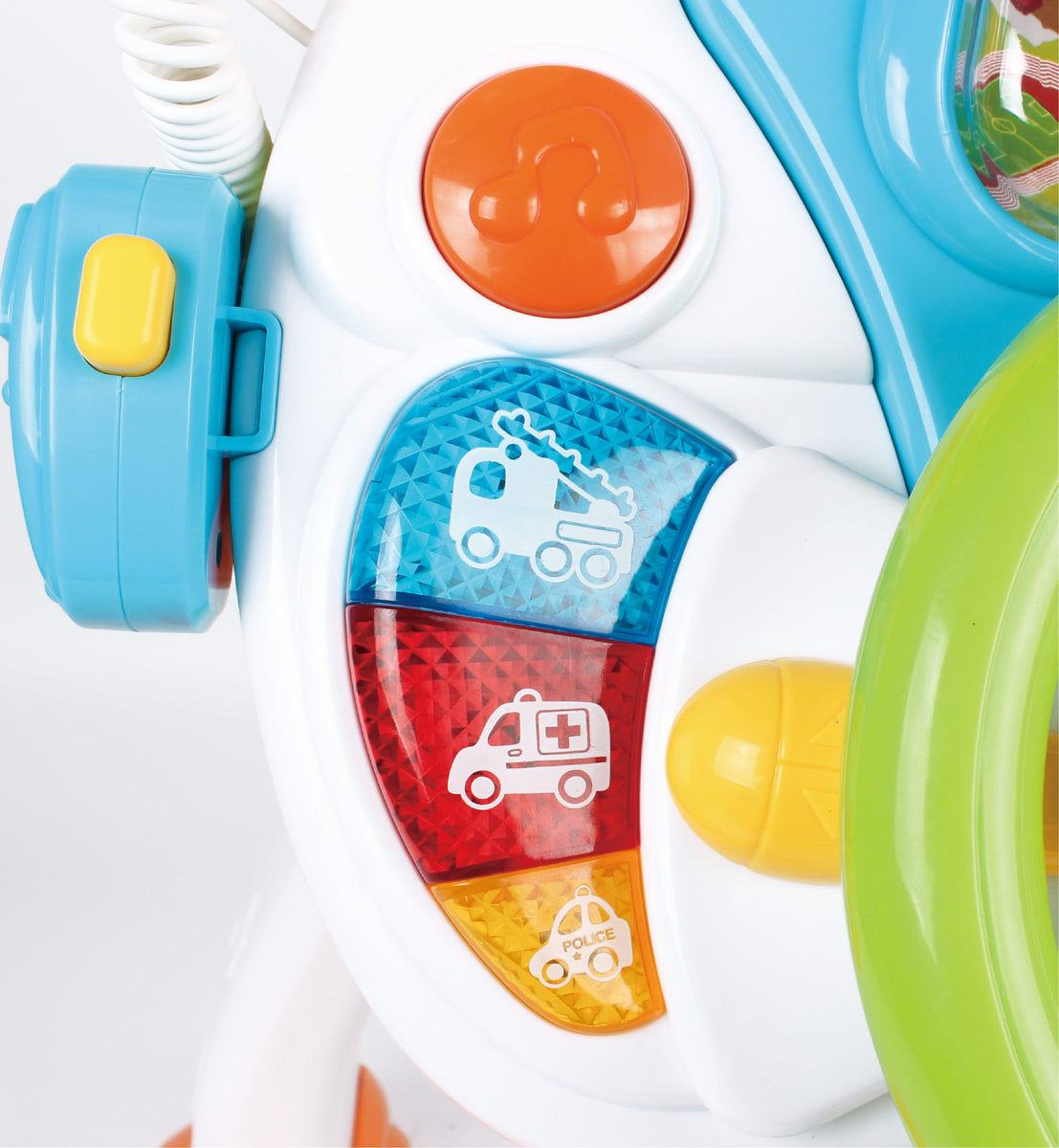 Baby Sensory Play Interactive Driving Simulation with Music and Light