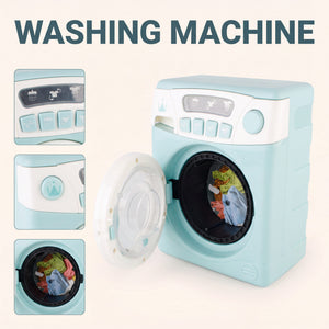 4-Piece Home Appliance Toy Set - Mixer, Washing Machine, Oven & Dishwasher