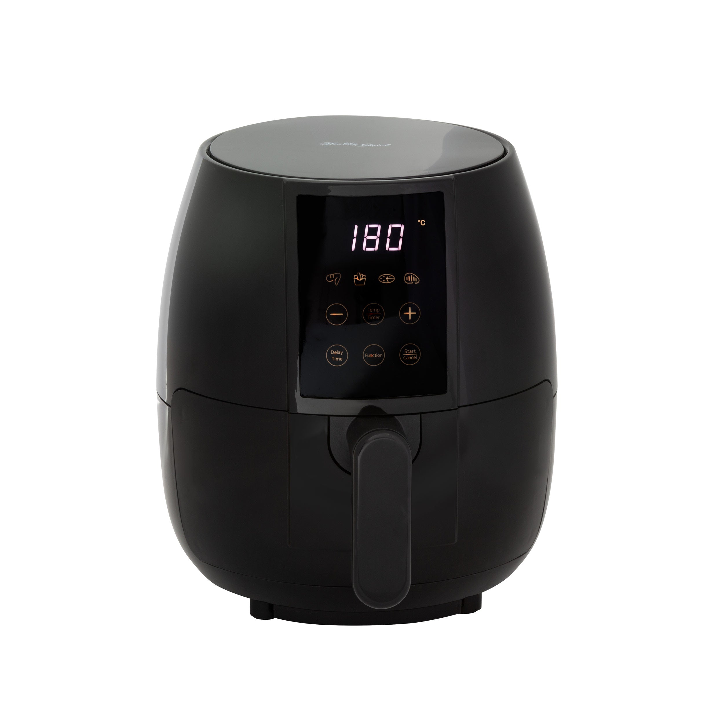 3L Digital Air Fryer w/ 200°C, NonStick & Removable Basket Lenoxx