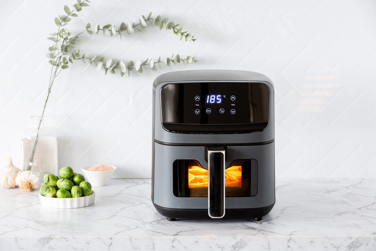 5L Digital Air Fryer with Viewing Window and Digital Display