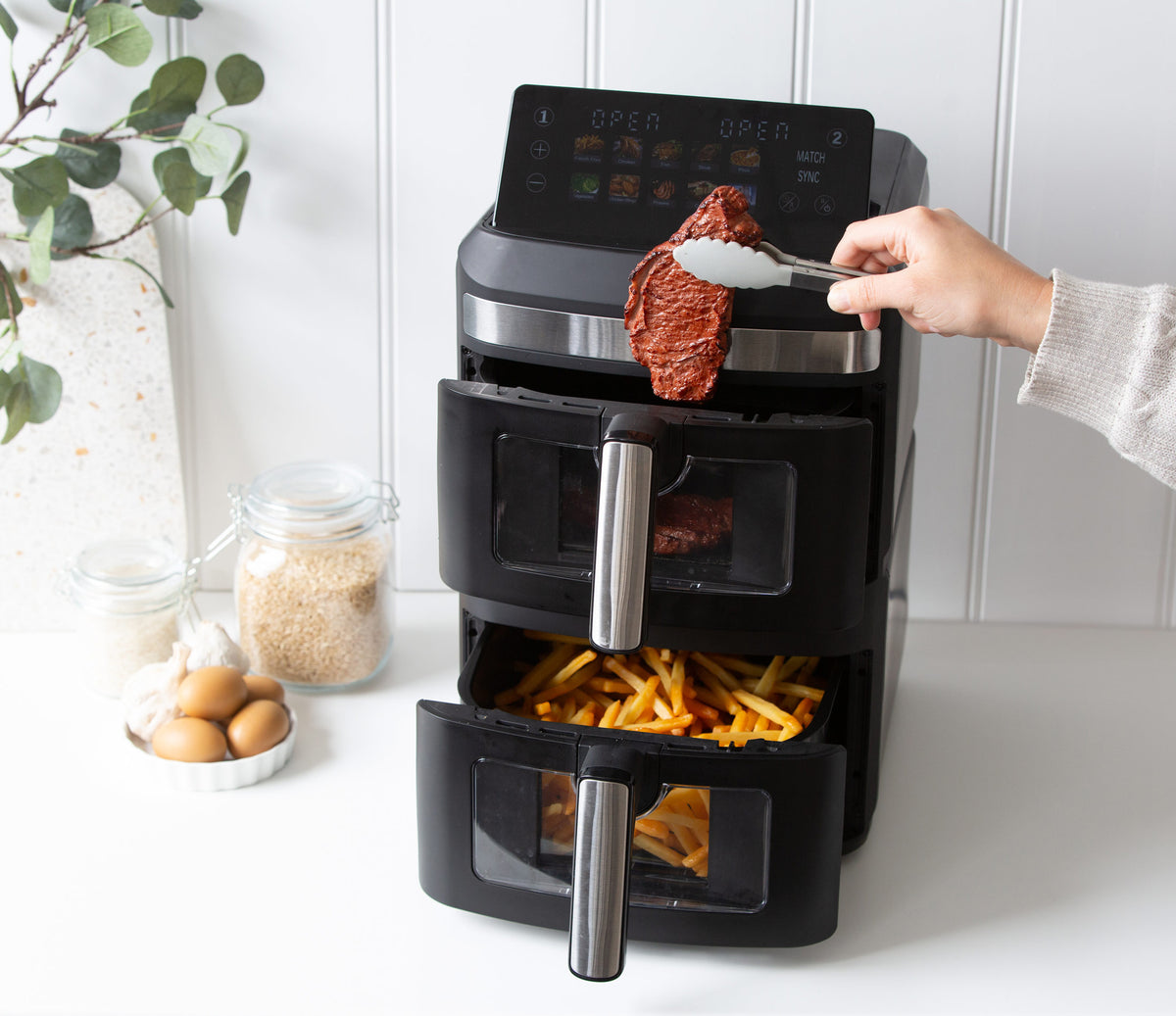 13L Dual Zone Vertical Air Fryer