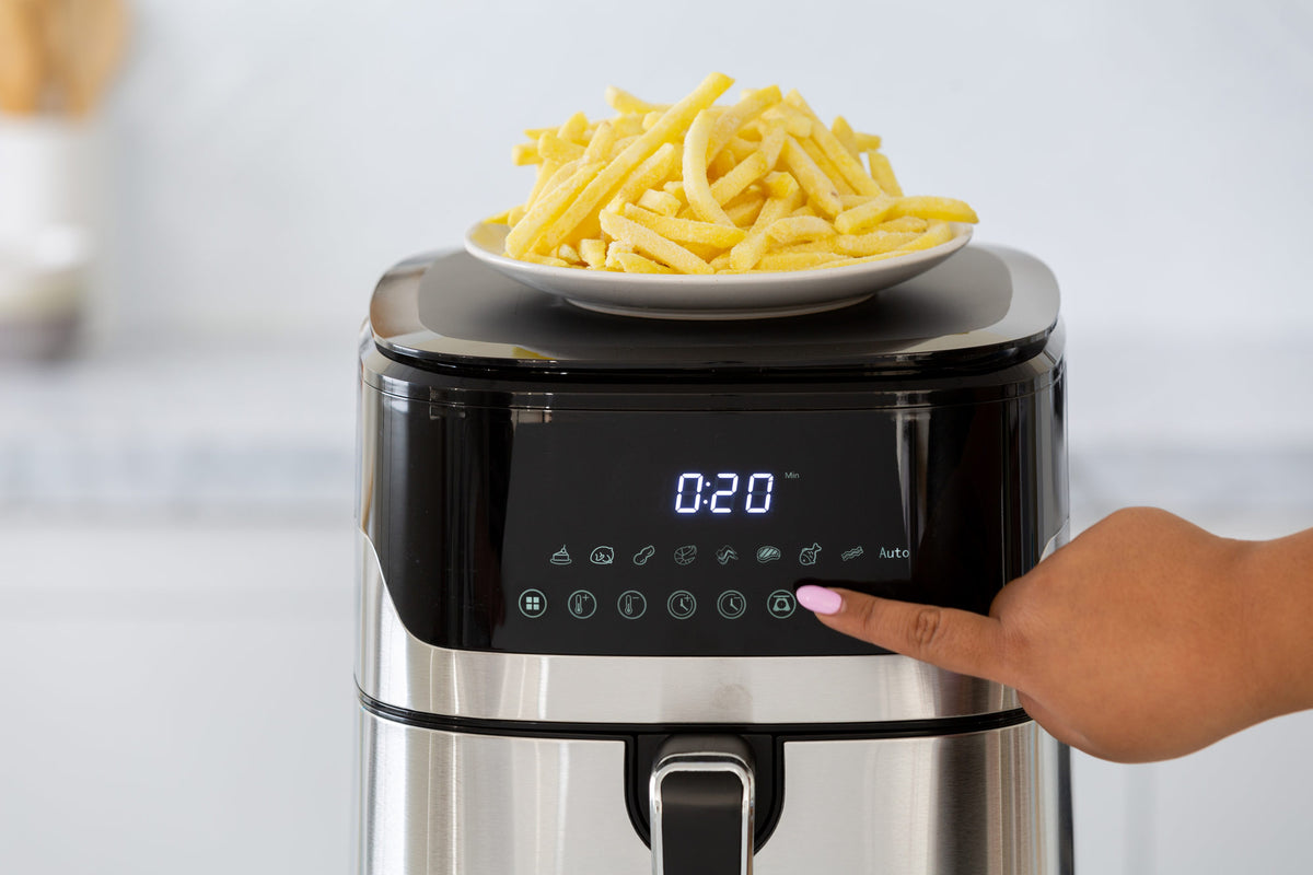 7L Air Fryer Wiz with Built-In Scale, 200C, 9 Cooking Programs