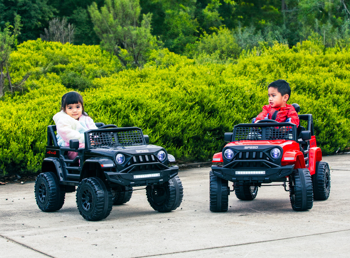 Jeep-Inspired Ride-On Adventure