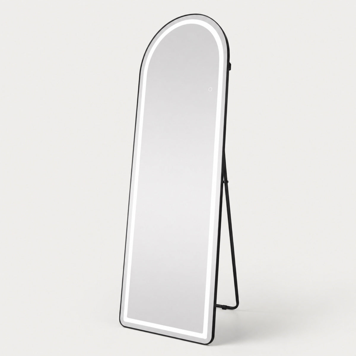 Full-Length Mirror with LED Light and Smart Touch Controls