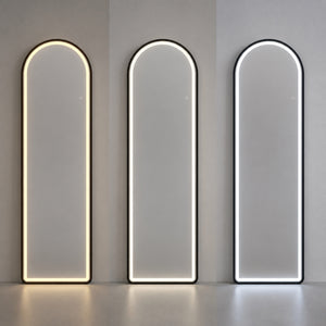 Full-Length Mirror with LED Light and Smart Touch Controls