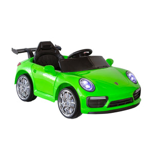 Porsche-inspired Design Ride-on (Green) Electric Car with Parental Remote Control