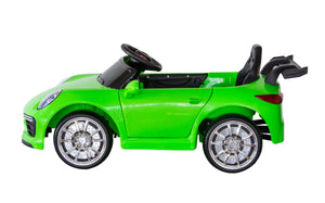 Porsche-inspired Design Ride-on (Green) Electric Car with Parental Remote Control