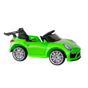 Porsche-inspired Design Ride-on (Green) Electric Car with Parental Remote Control