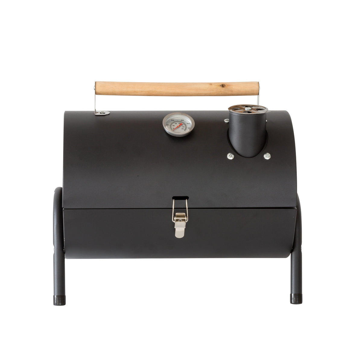 Charcoal Grill with Chimney and Temperature Gauge