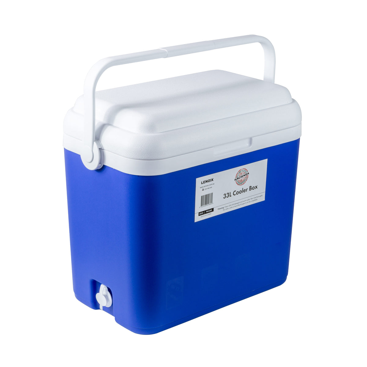 33L Portable Cooler Box for Picnic, Camping, Fishing, Caravan
