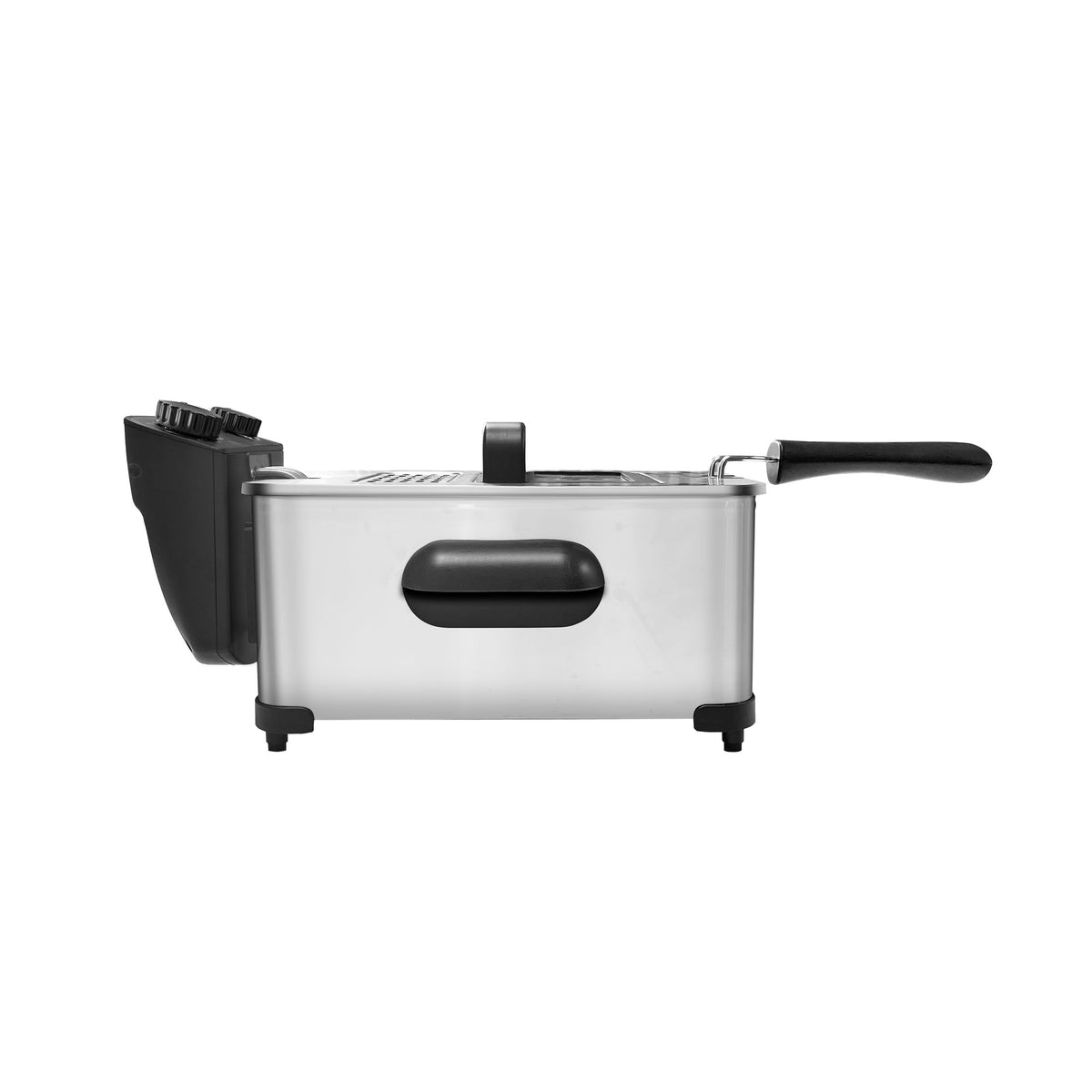 3.8L Deep Fryer with Timer Control Knob and Thermal Safety Device