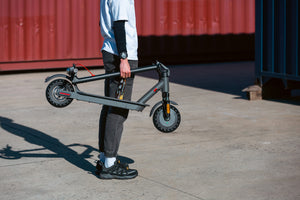 Electric Scooter, 350W Motor, 8.5 inch Tyres, Front Suspension, Smart App, Foldable