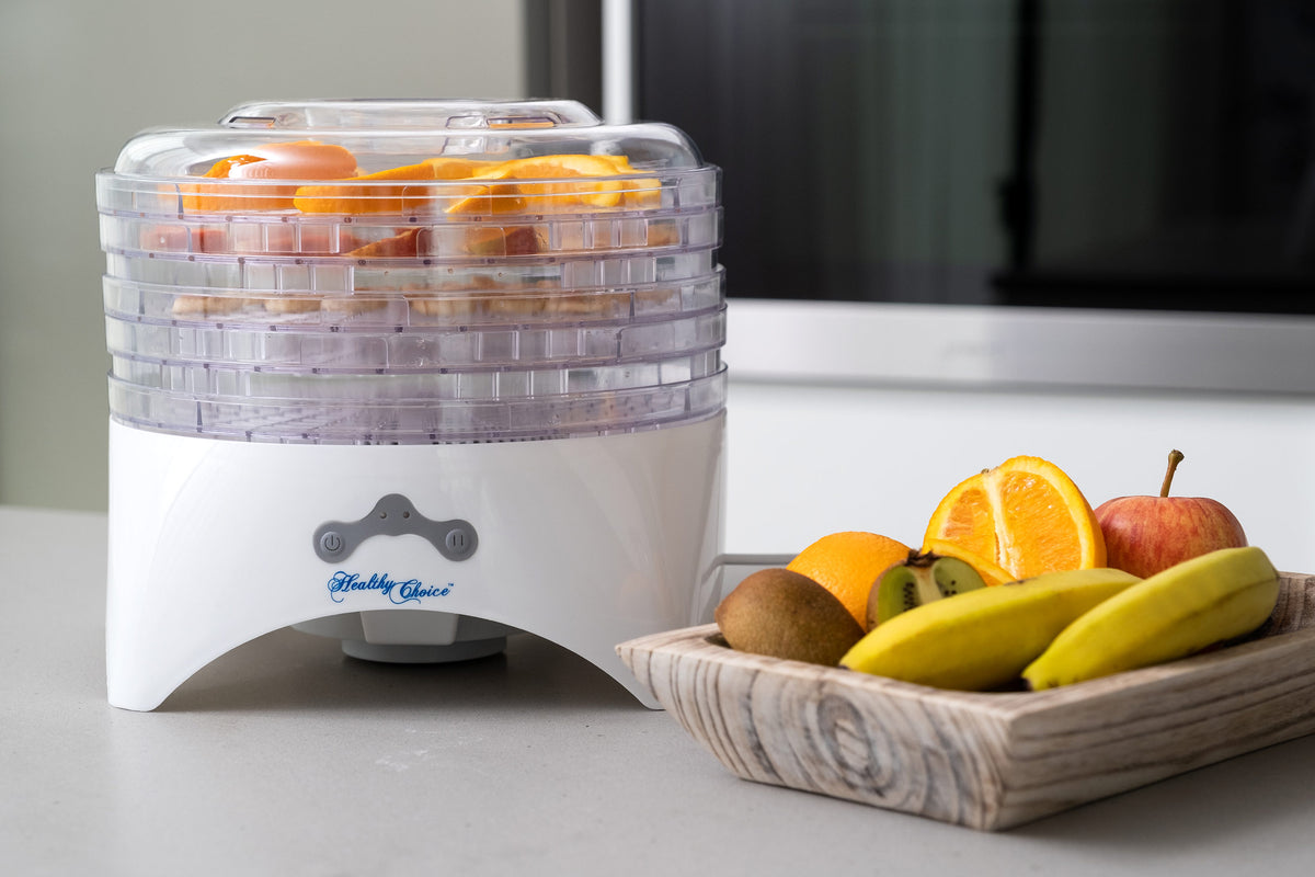 Fully loaded Digital Food Dehydrator in a modern kitchen setup.
