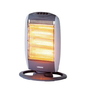 1200W Halogen Heater with Wide Angle Oscillation