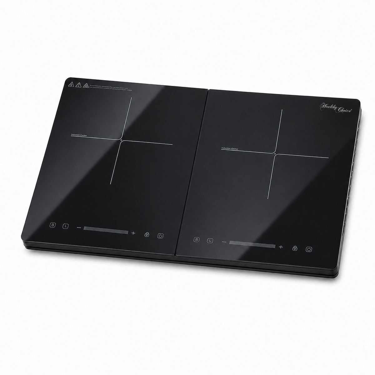 Slim Double Induction Cooker w/ 2 Plates, 2400W