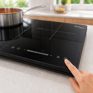 Slim Double Induction Cooker w/ 2 Plates, 2400W