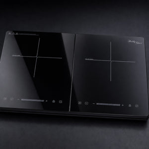 Slim Double Induction Cooker w/ 2 Plates, 2400W