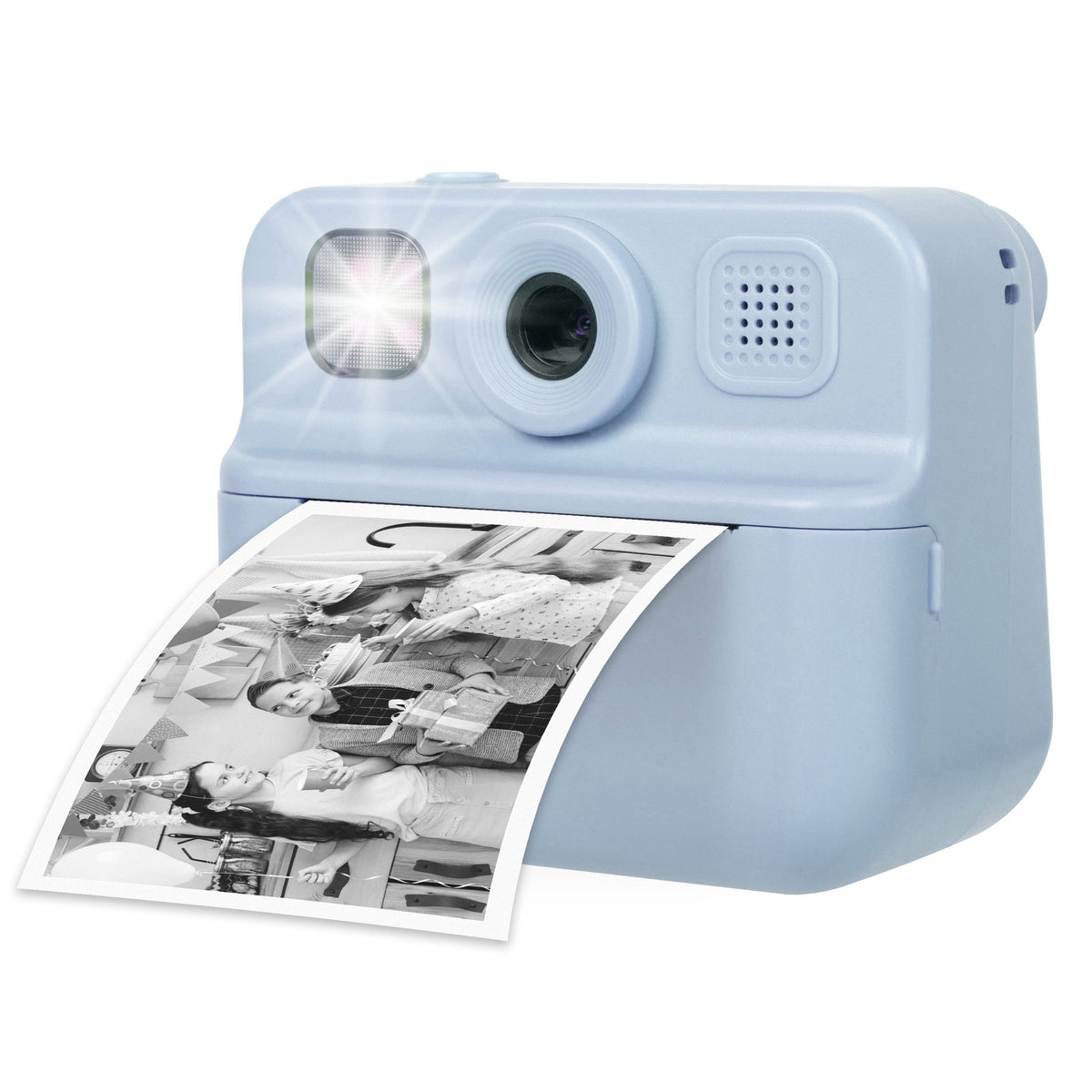 Kids 48MP Instant Print Camera with Dual Lens and 1080P HD Video