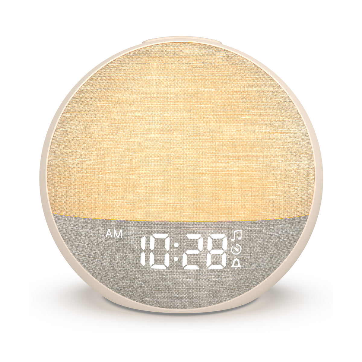 Sunrise Alarm Clock with 30 Soothing Sounds and RGB Light