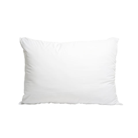 100% Cotton Pillow Cover with 800g Poly Fill – Hypoallergenic, Antibacterial, and Cooling Technology