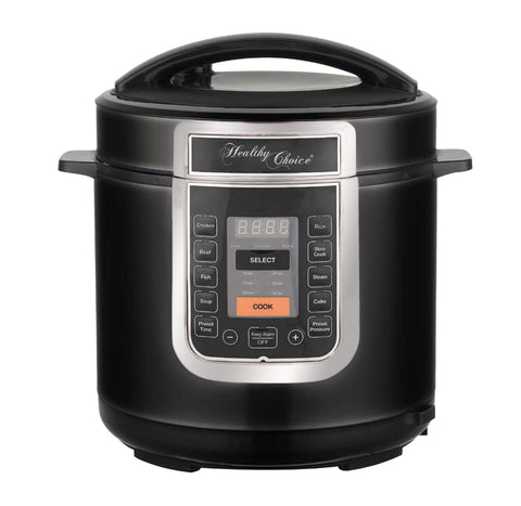 6L Ceramic Coated, PFAS Free Automatic Pressure Cooker