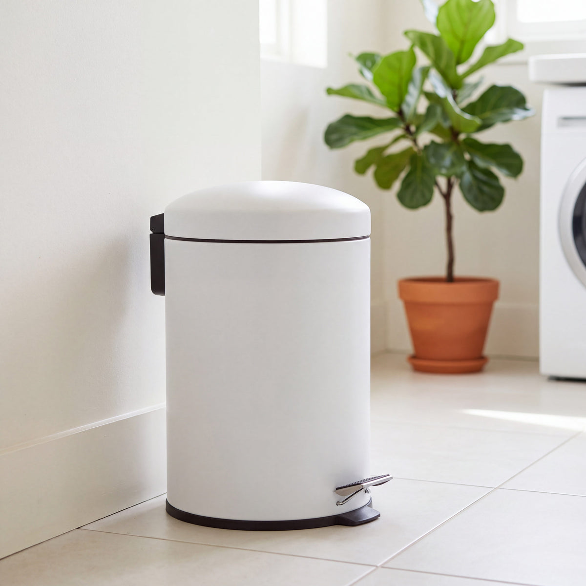 6L Compact Soft-Close Pedal Bin