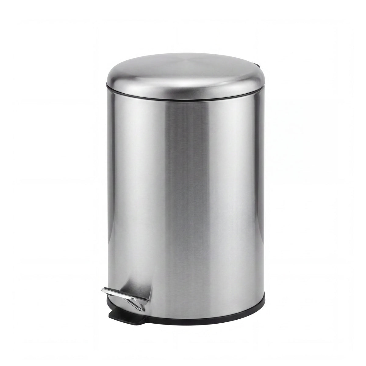 20L Pedal Bin with Stainless Steel and Plastic Construction