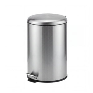 20L Pedal Bin with Stainless Steel and Plastic Construction