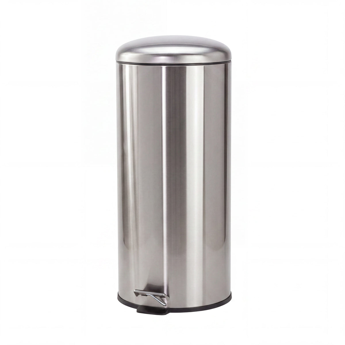 30L Pedal Bin with Stainless Steel and Plastic Construction