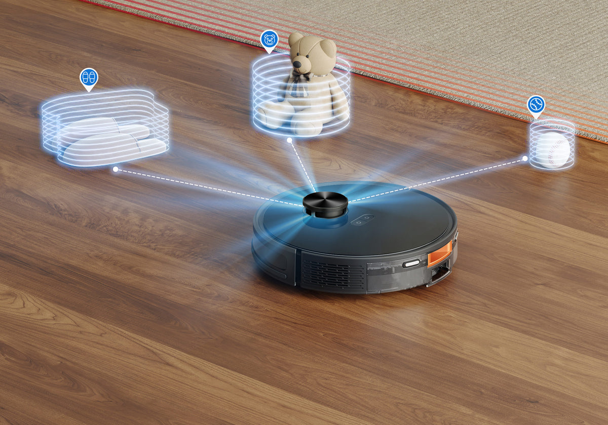 LiDar Robot Vacuum and Mop with Auto Disposal Station