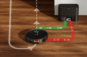 LiDar Robot Vacuum and Mop with Auto Disposal Station