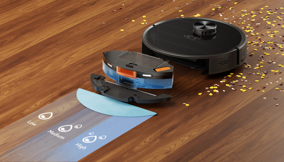 LiDar Robot Vacuum and Mop with Auto Disposal Station