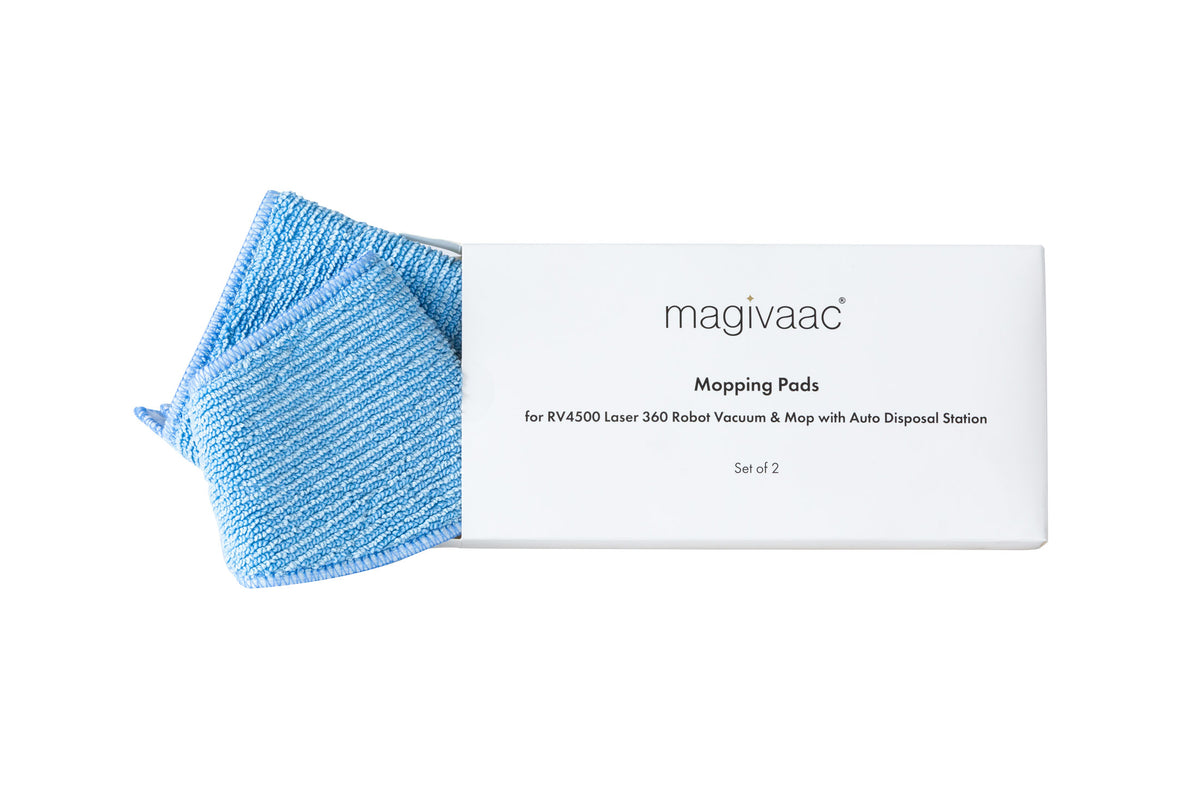 Replacement mopping pads for Magivaac RV4500 - set of 2.
