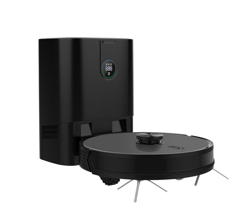 360 Degree LiDAR Scanning Robot Vacuum & Mop with Auto Disposal Station