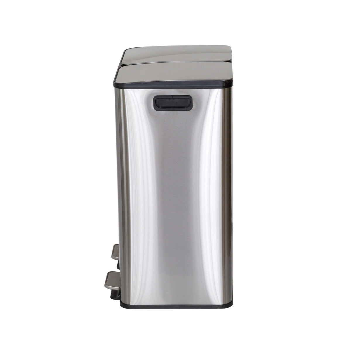 Stainless Steel Dual Compartment, 2 x 30L, Rubbish Bin