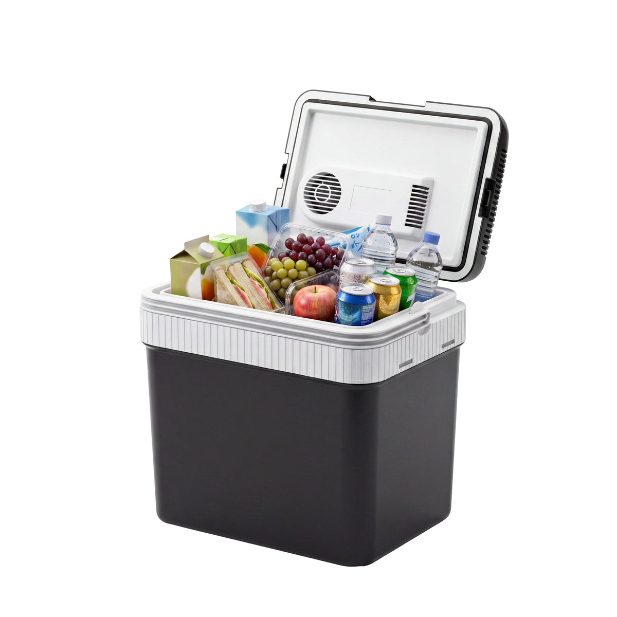 24L Portable Cooler and Warmer Fridge with AC/DC Operation