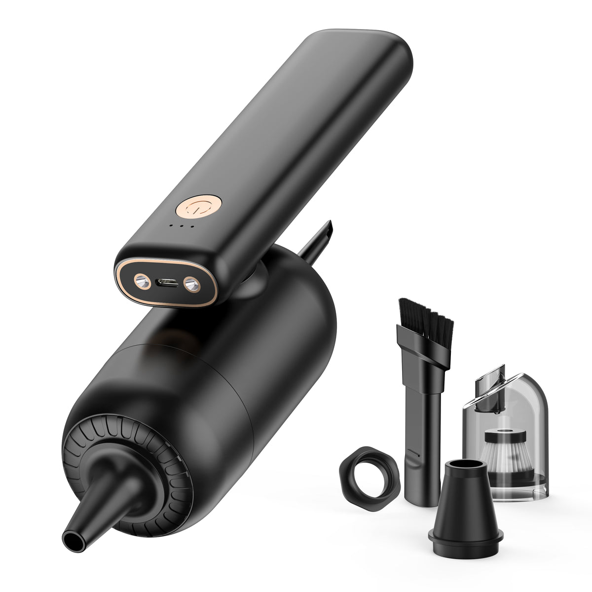 Mini Cordless USB-C Rechargeable Car Vacuum Cleaner