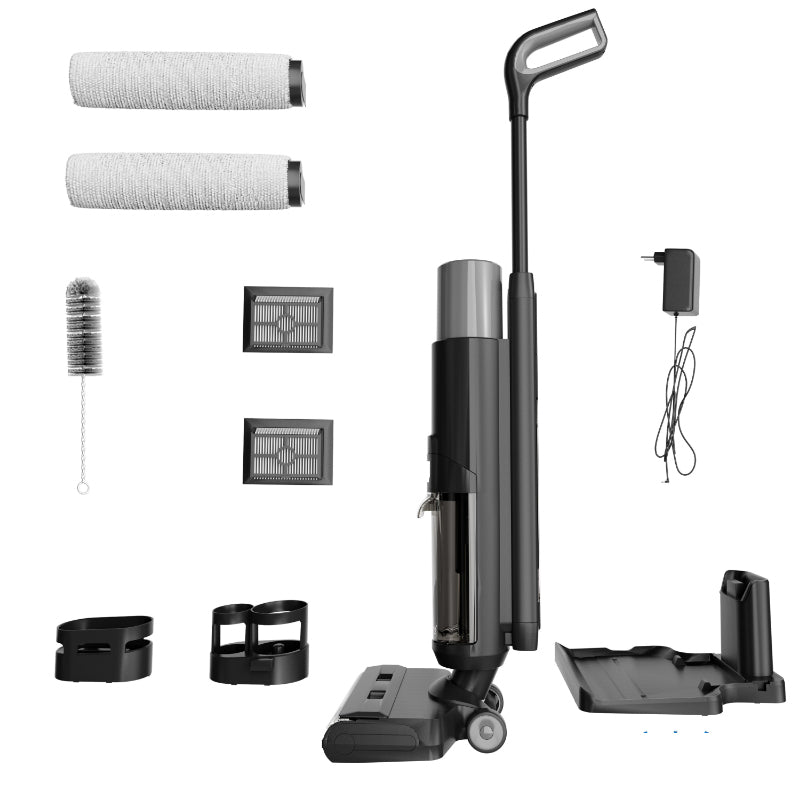 Auto Wet & Dry Cordless Vacuum with Self-Cleaning Roller Brush