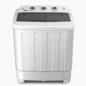 Front view of the Portable Twin Tub Washing Machine