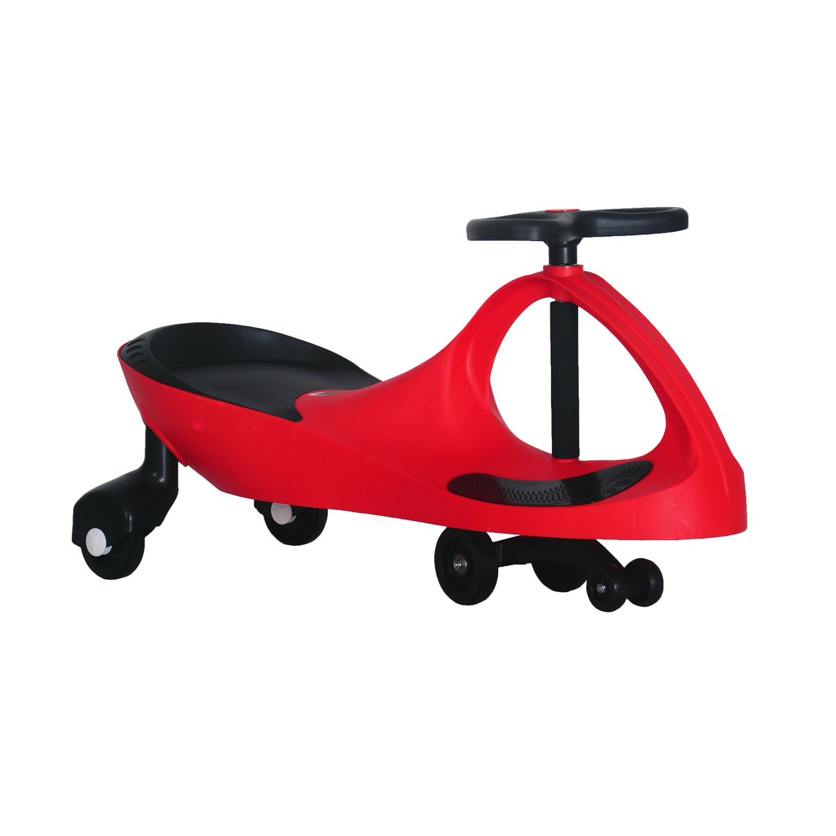 Ride-on Swing Car (Red) Peddle-free, Fun & Fast for Children